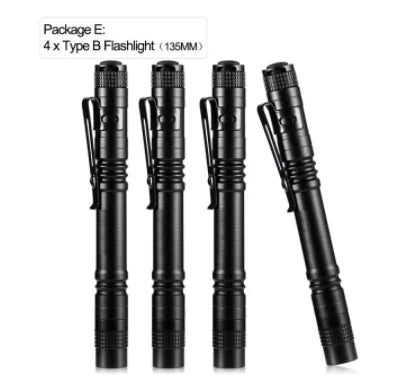 Mini Led Flashlight Set