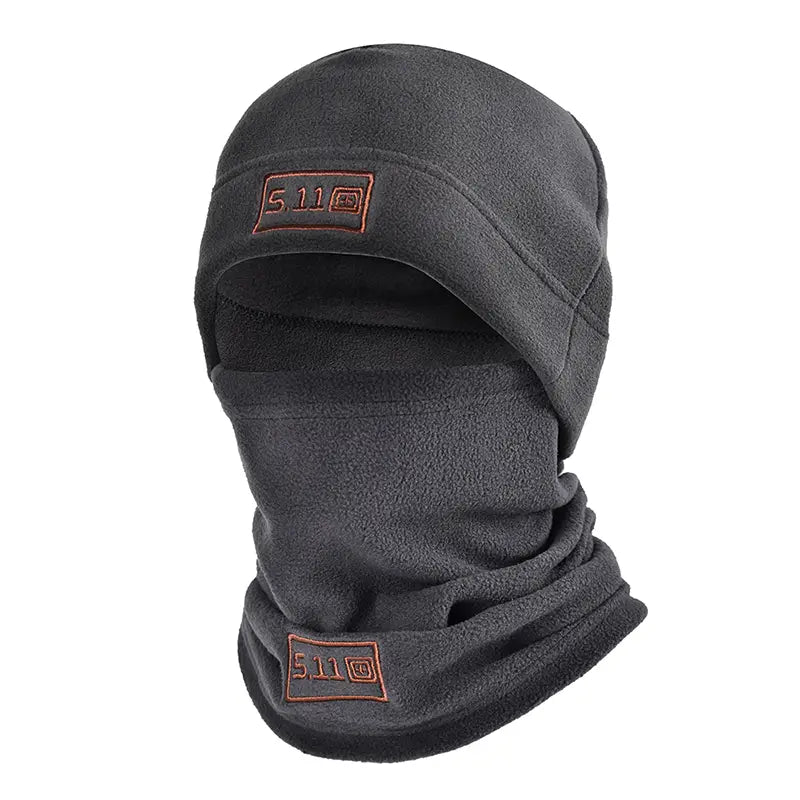 Tactical Fleece Cap with Warm Collar for Outdoor Sports