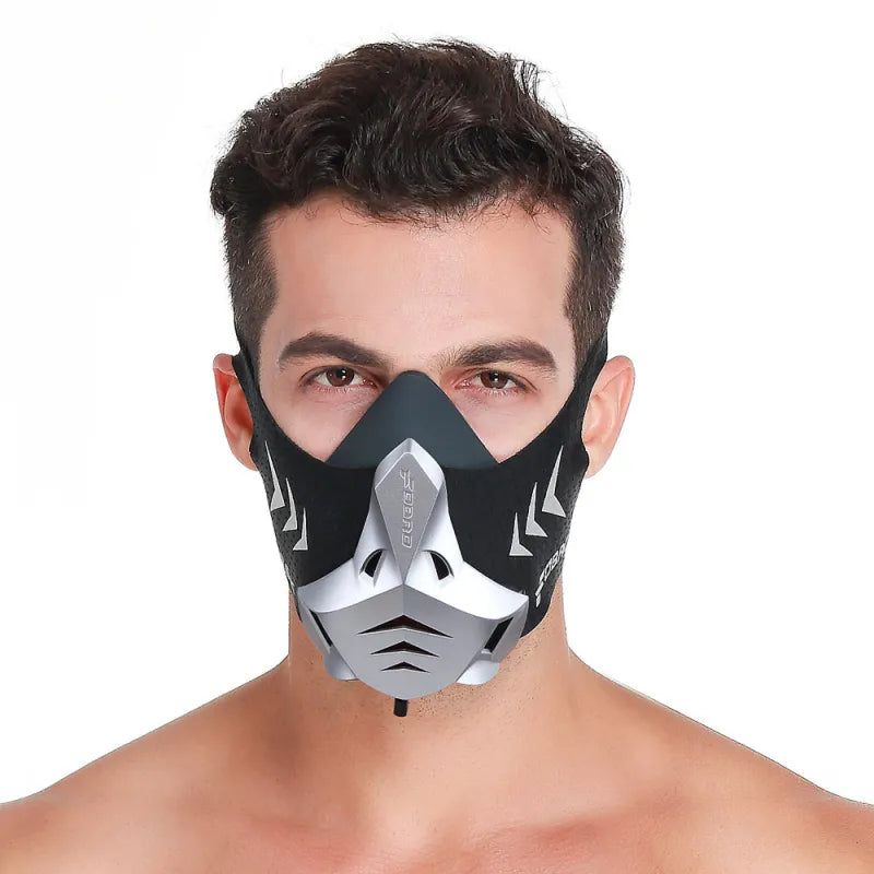 Six-speed Training Block Oxygen Control Self-abuse Adjustable Training Mask