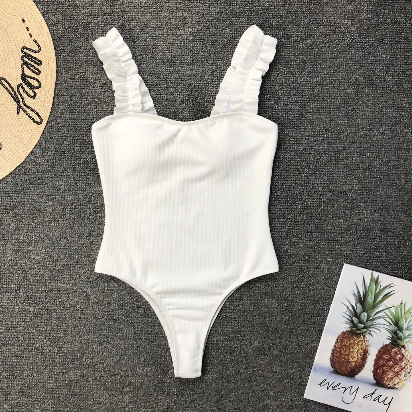 Ruffle Monokini: Summer Splash