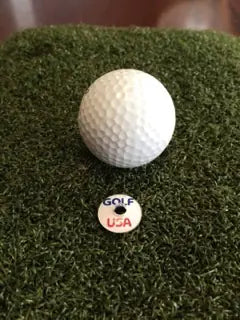 NeverLostGolf ™ (Golf USA logo) golf ball marker