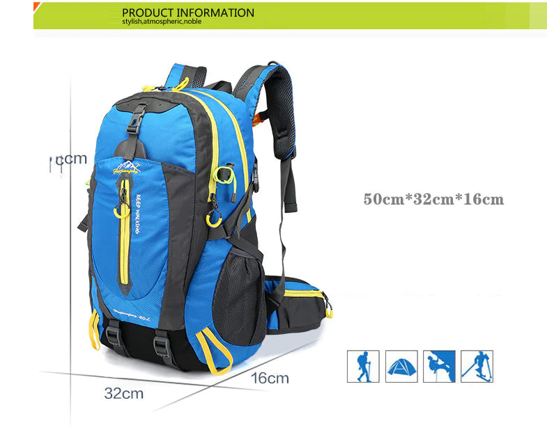 Waterproof Climbing Backpack