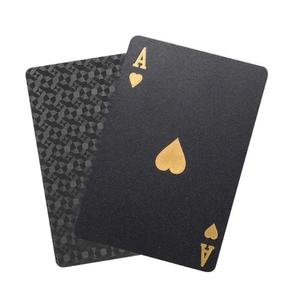 Luxury Gold Foil Waterproof Playing Cards