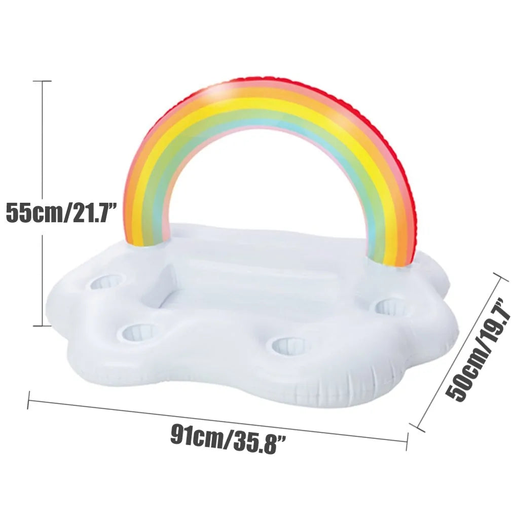 Rainbow Cloud Cup Holder