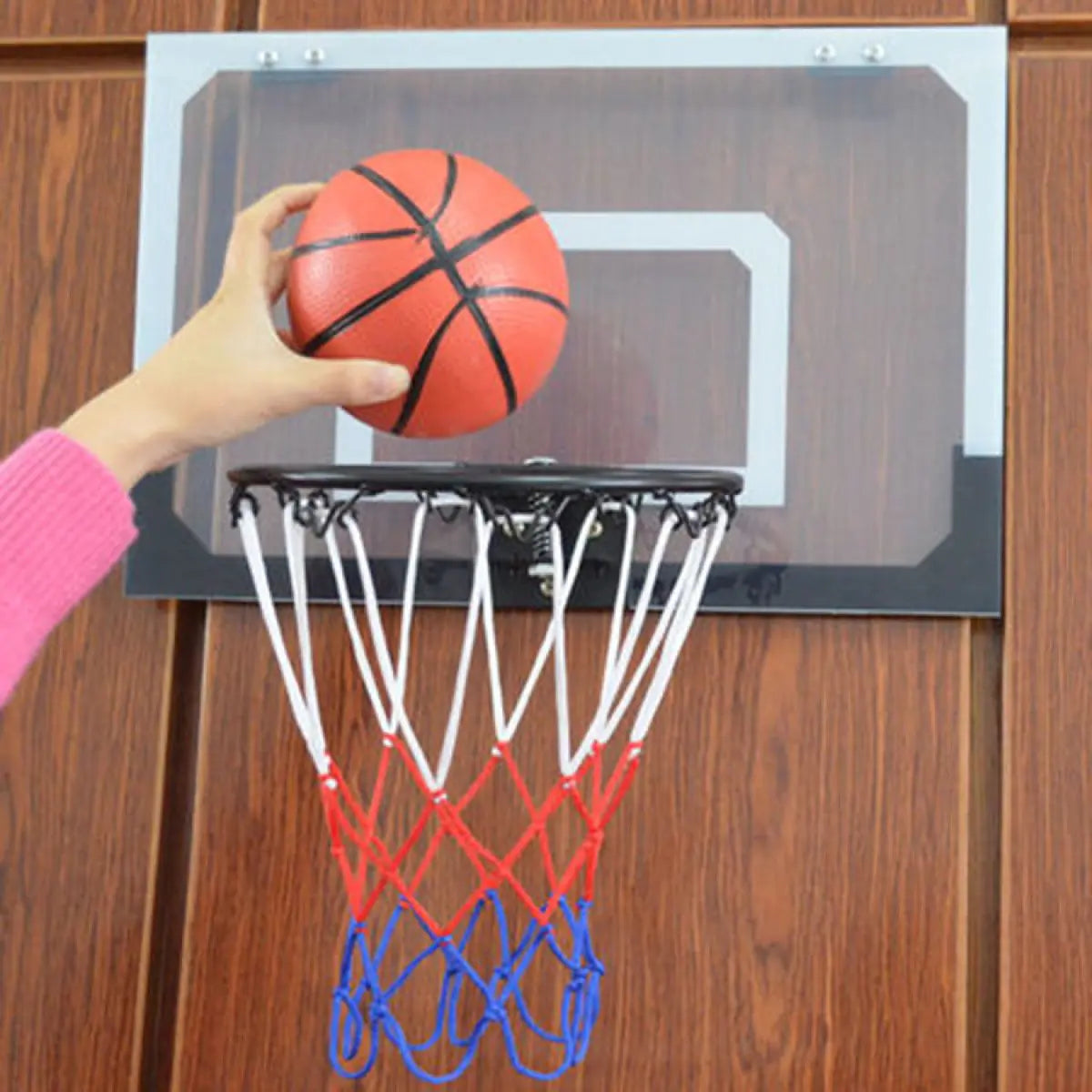 Transparent Wall Mounted Kids Basketball Board