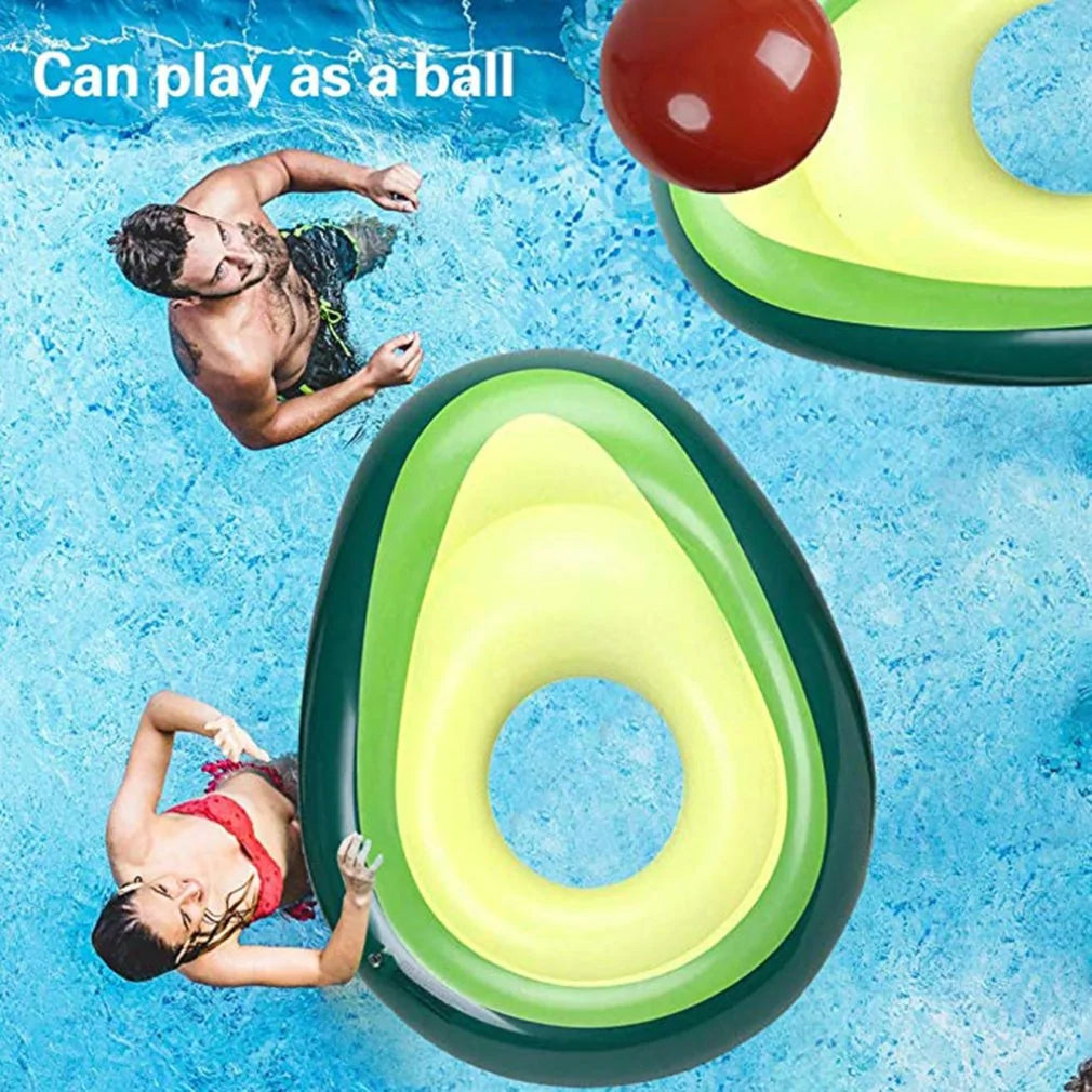 Avocado Swimming Ring Inflatable Giant Pool Float