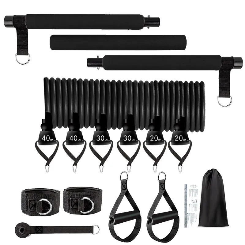 Portable Pilates Tensioner Kit