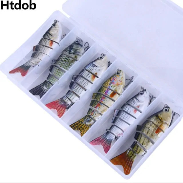 6 Pieces Fishing Lures Set